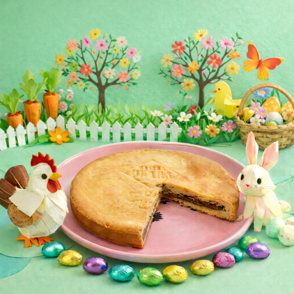Fêtez Pâques avec le gâteau Manceau