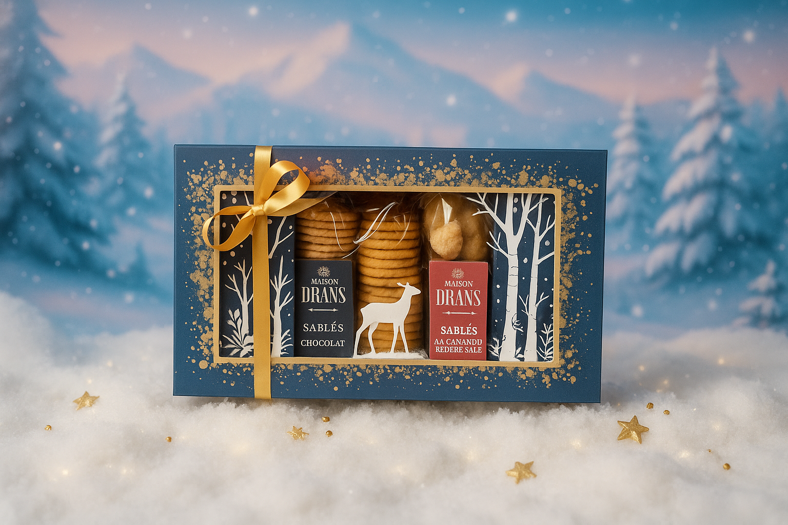 Grand Coffret de Fêtes - Sablés iconiques