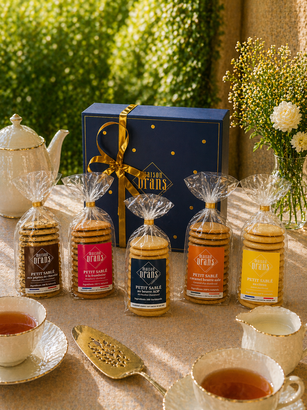 Coffret Prestige garni de Sablés