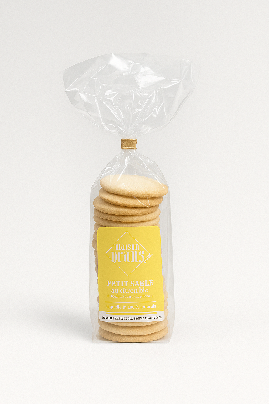 Le Sablé au citron jaune acidulé