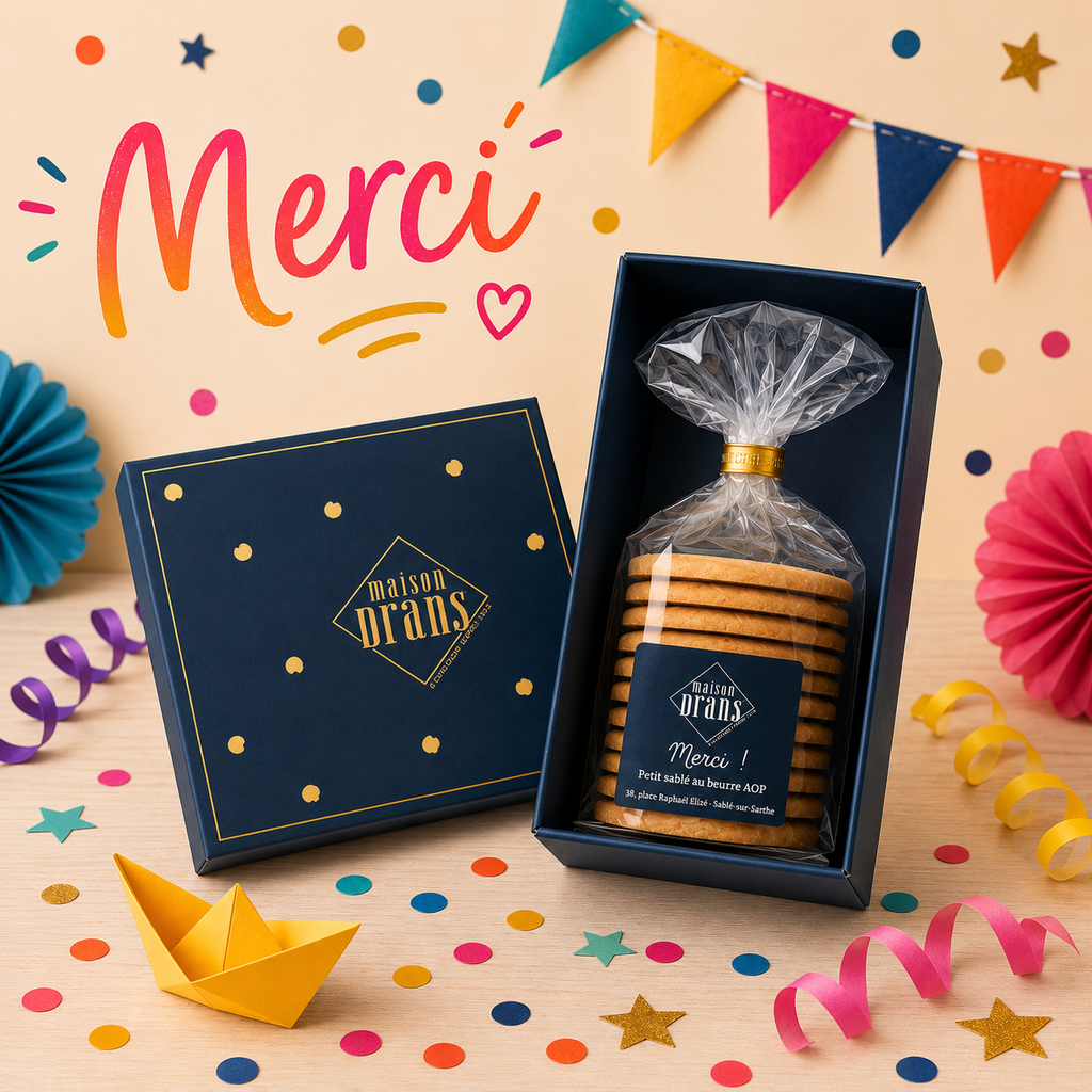 Petit Coffret  "Merci "