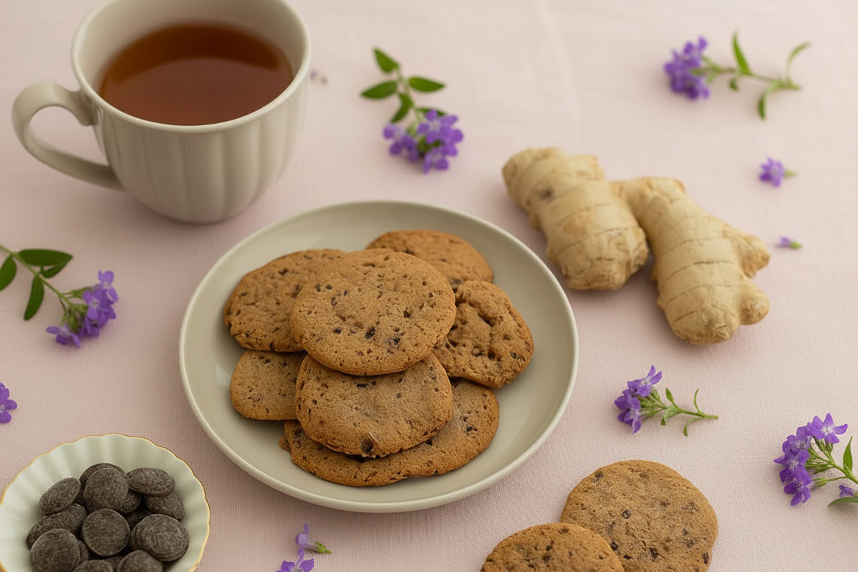 Le Sablé Gingembre & pépites de Chocolat