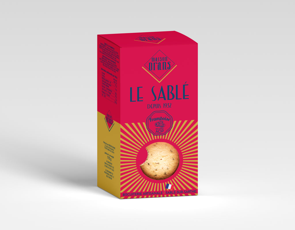 Le mini Sablé aux framboises