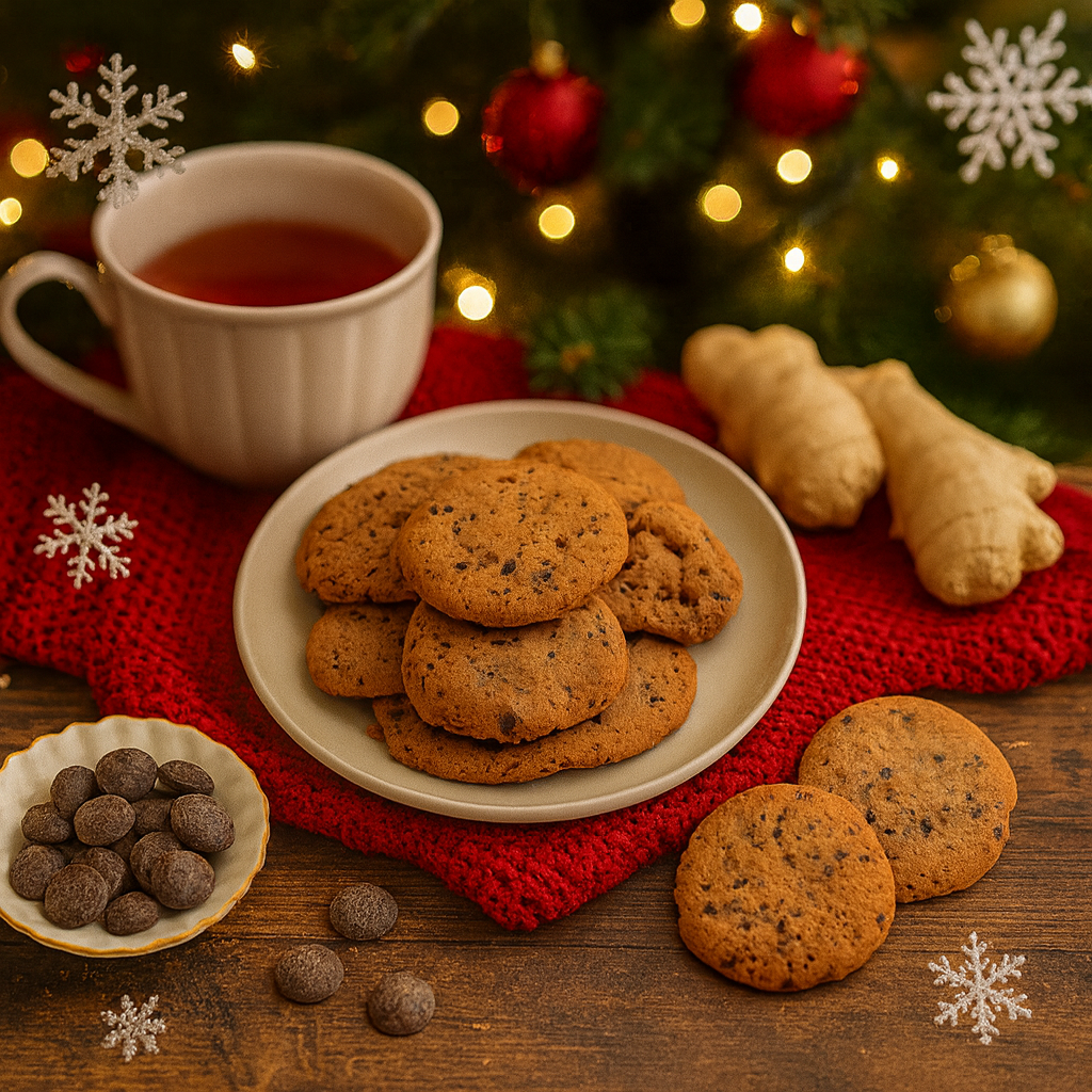 Le Sablé chocolat et gingembre