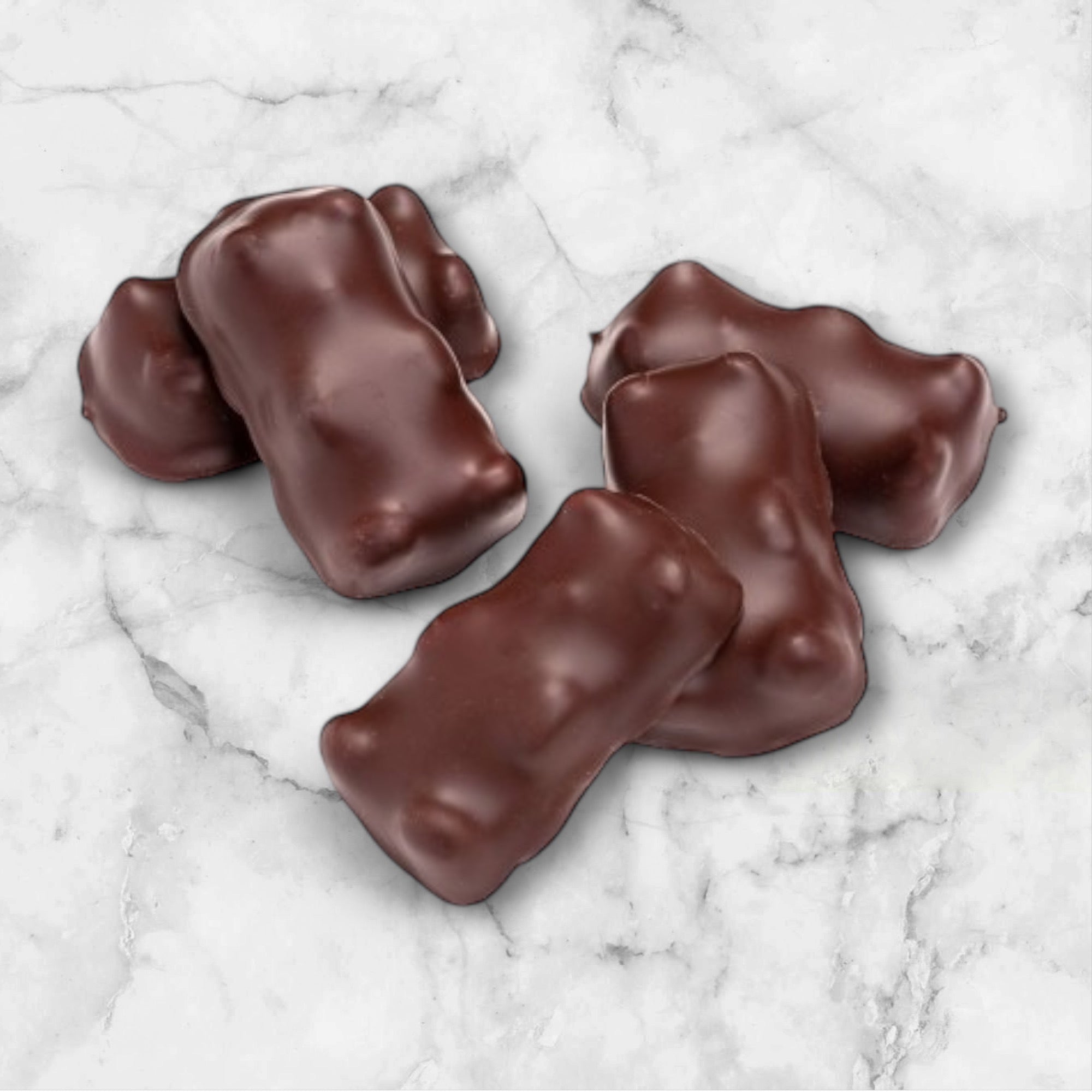 Oursons guimauve au chocolat noir