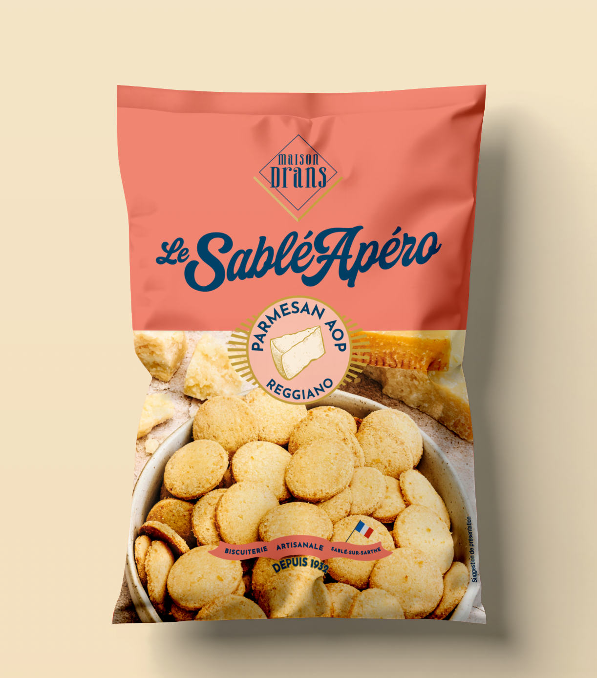 Sablé Apéro au Parmesan AOP