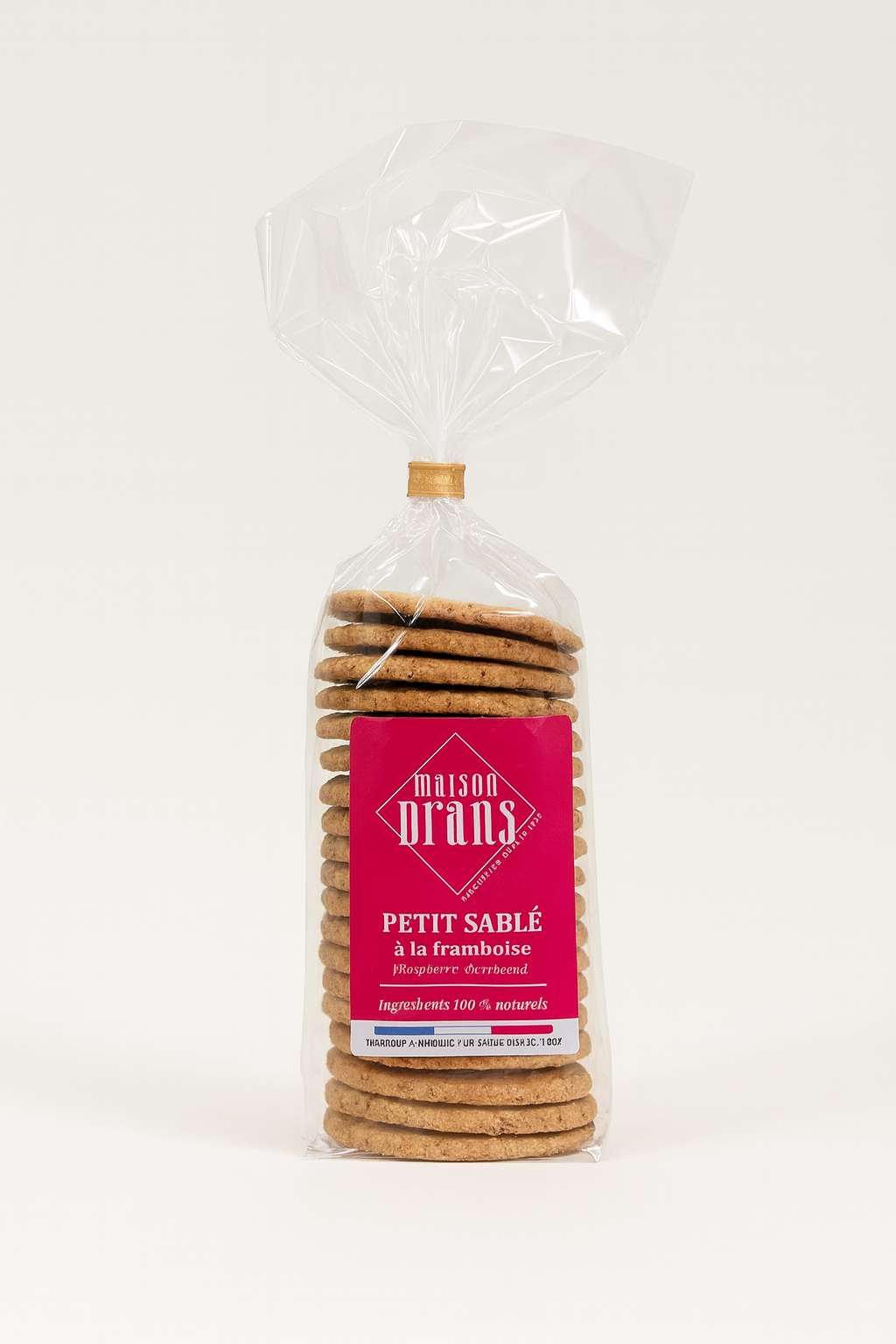 Le Sablé aux framboises