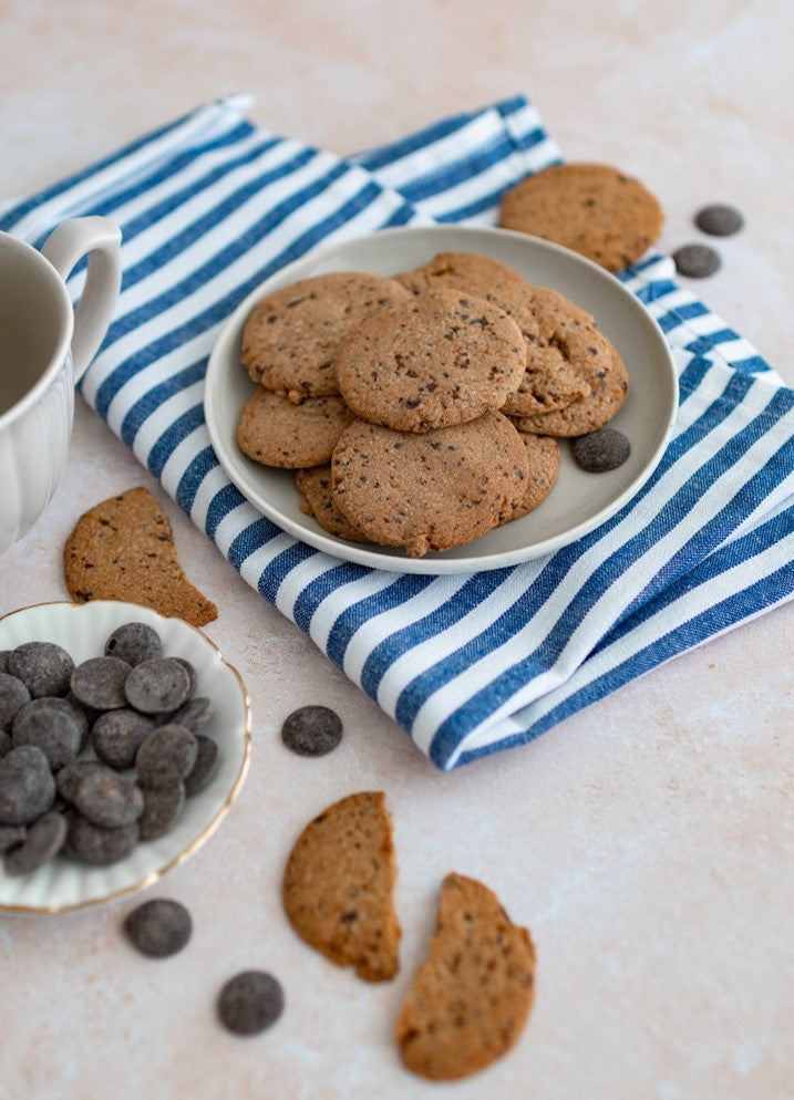 Le Sablé aux pépites de chocolat