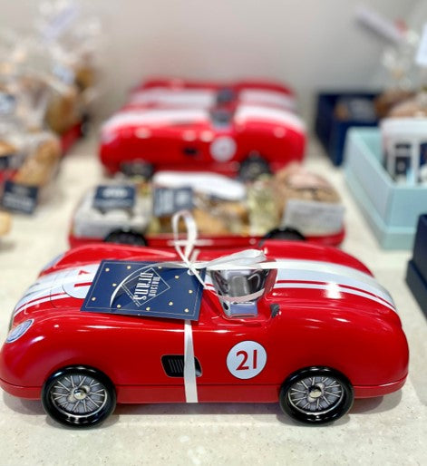 Racing car garnie de Sablés - rouge